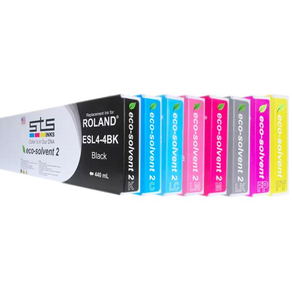 ローランド　エコソルマックス　2個 インクカートリッジ Roland black Roland Eco-Sol Max 2 Ink Cartridges | SignWarehouse
